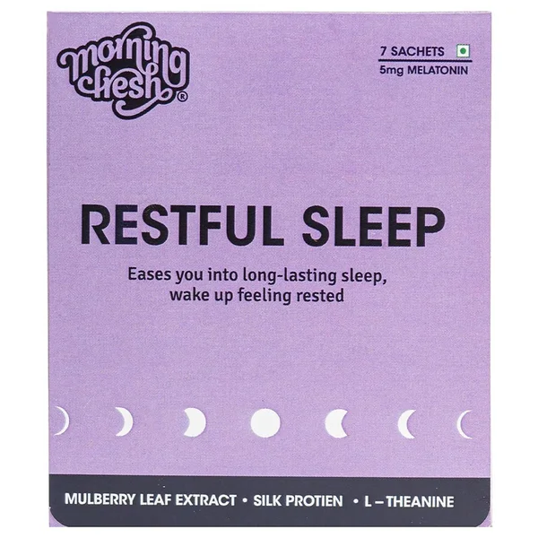 Morning Fresh Restful Sleep Sachets, 7 Count, Pack of 1