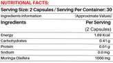 The Vitamin Company Moringa Extract, 60 Capsules, Pack of 1