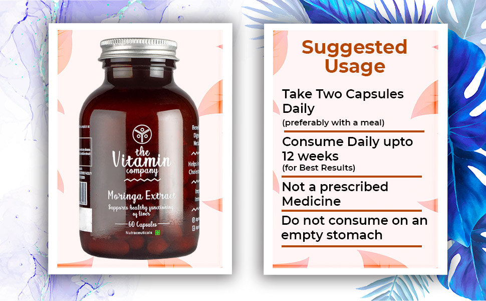 The Vitamin Company Moringa Extract, 60 Capsules, Pack of 1 The Vitamin Company Moringa Extract, 60 Capsules, Pack of 1