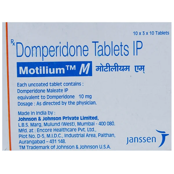 Motilium M Tablet 10's