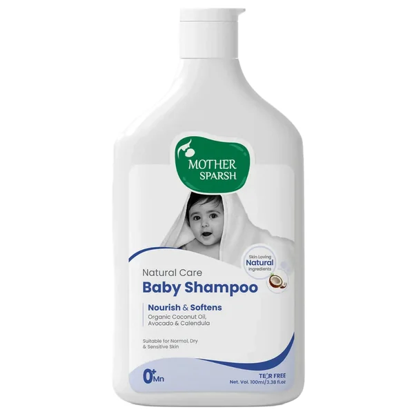Mother Sparsh Natural Care Baby Shampoo For 0+ Months, 200 ml, Pack of 1