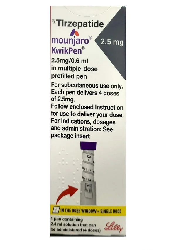 Mounjaro Kwikpen 2.5 mg PFP Injection 0.6 ml