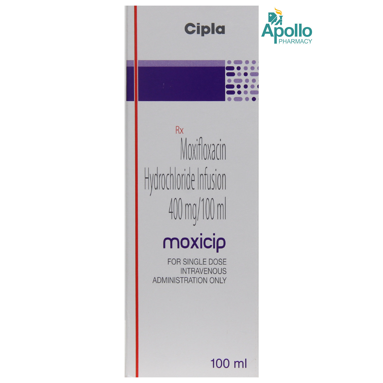 Moxicip Infusion 100 ml, Pack of 1 Infusion Moxicip Infusion 100 ml, Pack of 1 Infusion