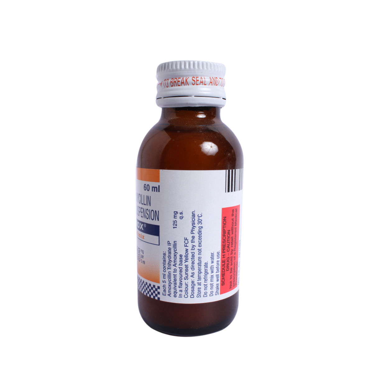 Mox Redimix 125 mg Syrup 60 ml Price, Uses, Side Effects, Composition