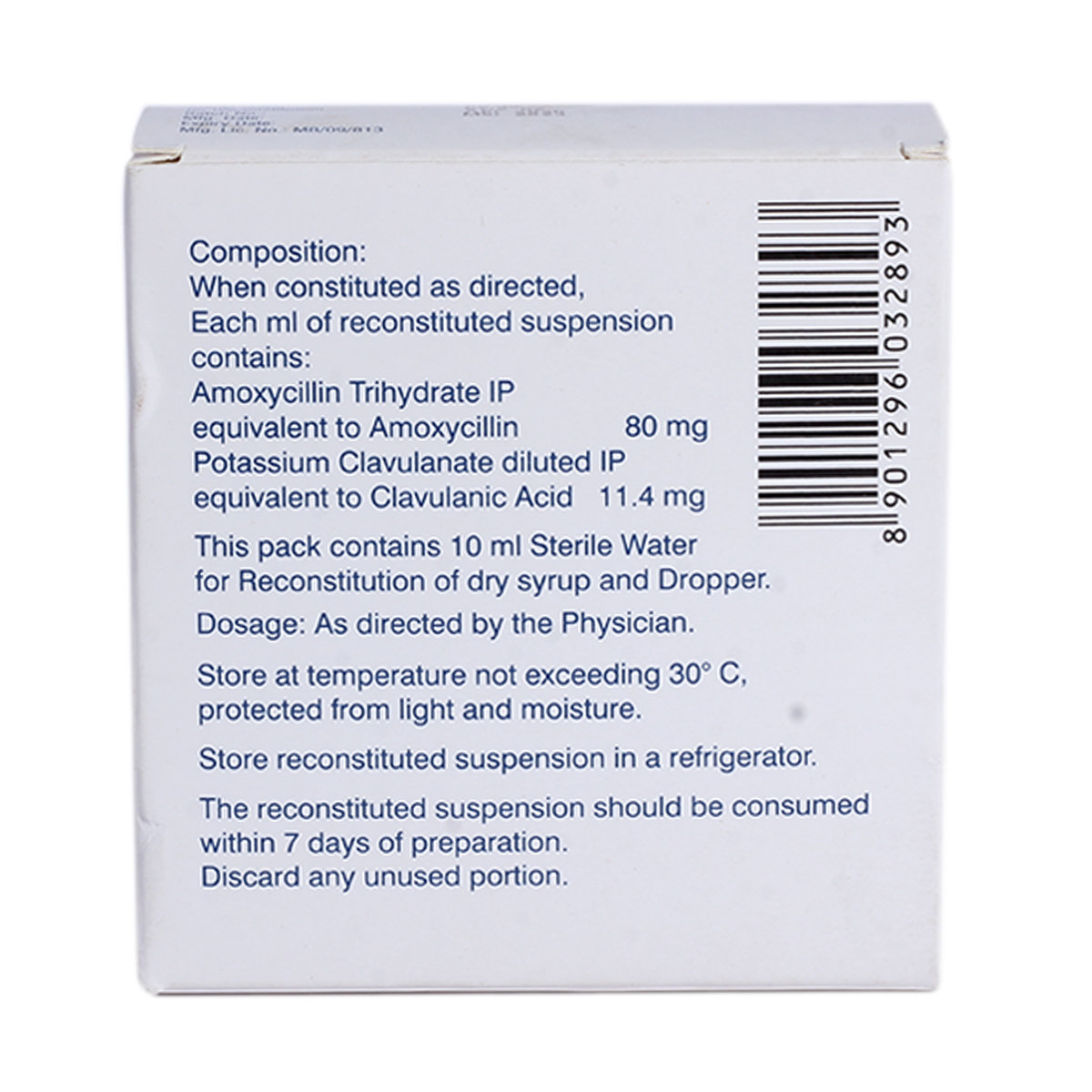 MOXCLAV DROPS 10ML, Pack of 1 Drops MOXCLAV DROPS 10ML, Pack of 1 Drops