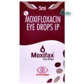 Moxifax Eye Drops 5 ml, Pack of 1 DROPS