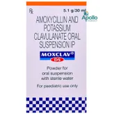 Moxclav DS Powder for Oral Suspension 30 ml, Pack of 1 Suspension
