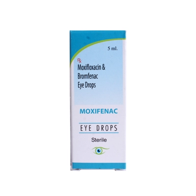 Moxifenac Eye Drops 5 ml, Pack of 1 Eye Drops