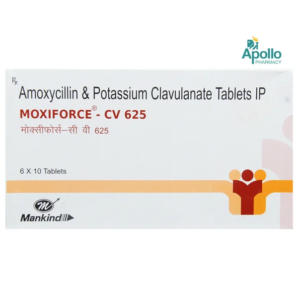 Moxiforce CV 625 Tablet 10's