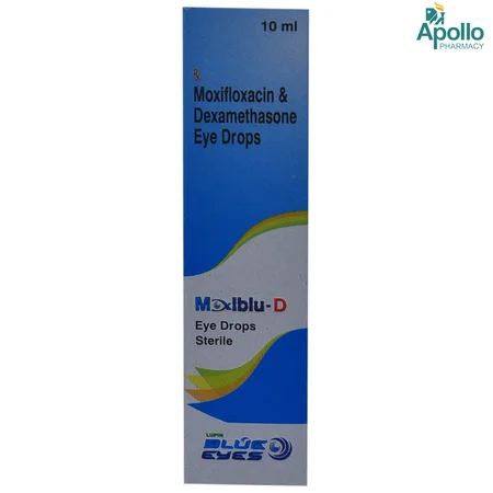 Moxiblu D Eye Drops 10 ml