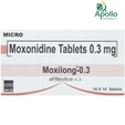 Moxilong 0.3 Tablet 10's
