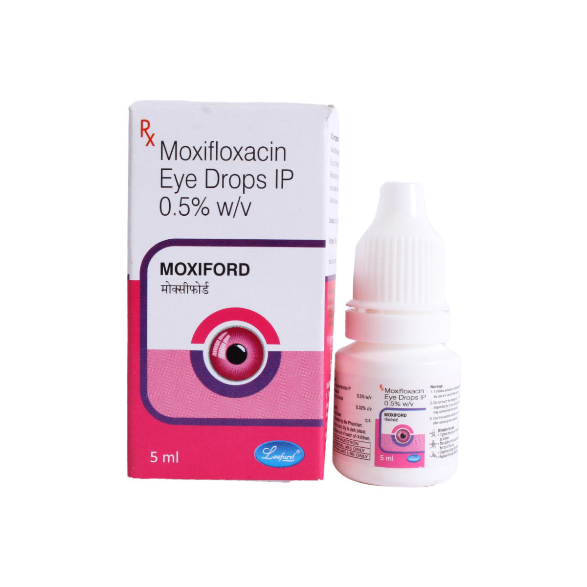Moxiford Eye Drops 5 ml, Pack of 1 DROPS Moxiford Eye Drops 5 ml, Pack of 1 DROPS