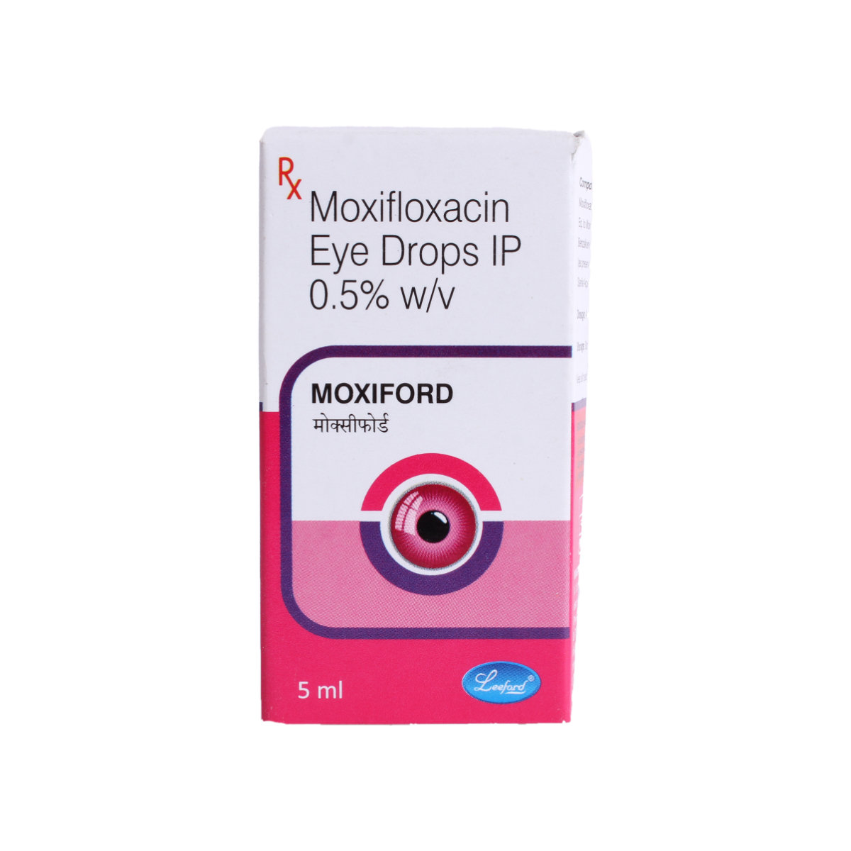 Moxiford Eye Drops 5 ml, Pack of 1 DROPS Moxiford Eye Drops 5 ml, Pack of 1 DROPS