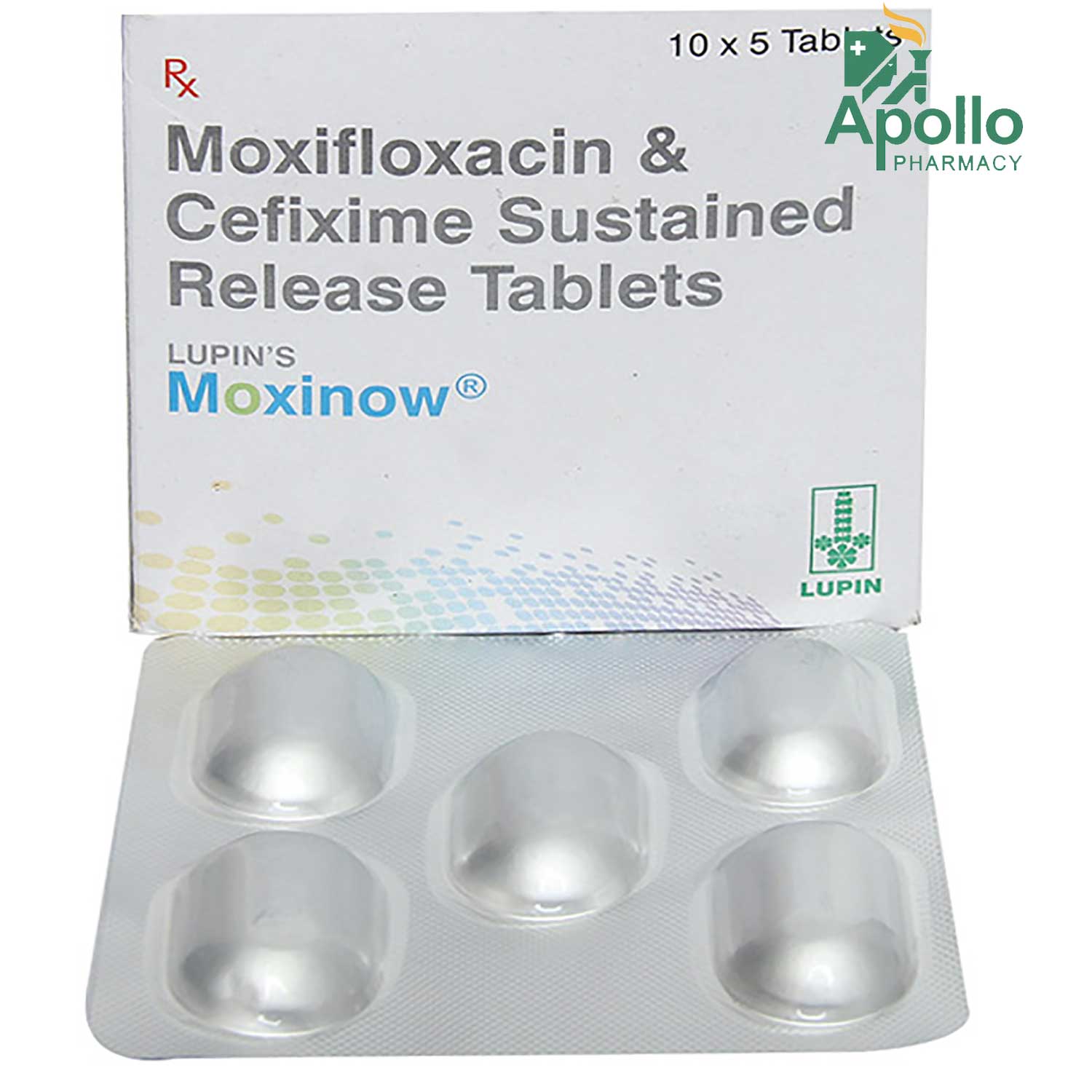 Moxinow Tablet 5's, Pack of 5 TABLETS Moxinow Tablet 5's, Pack of 5 TABLETS