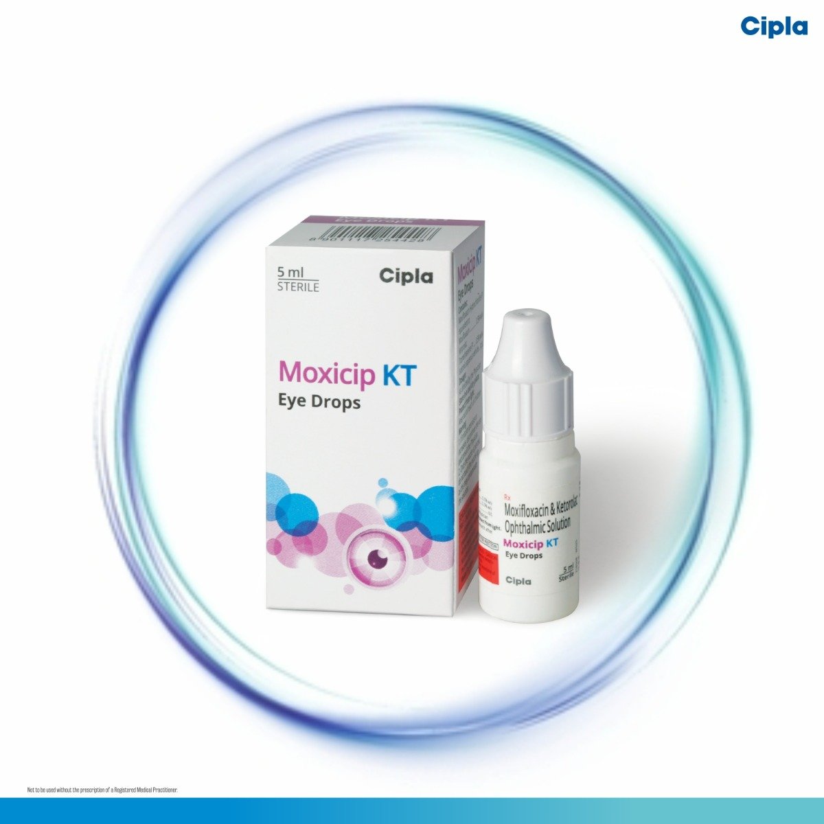 Moxicip KT Eye Drops 5 ml, Pack of 1 EYE DROPS Moxicip KT Eye Drops 5 ml, Pack of 1 EYE DROPS