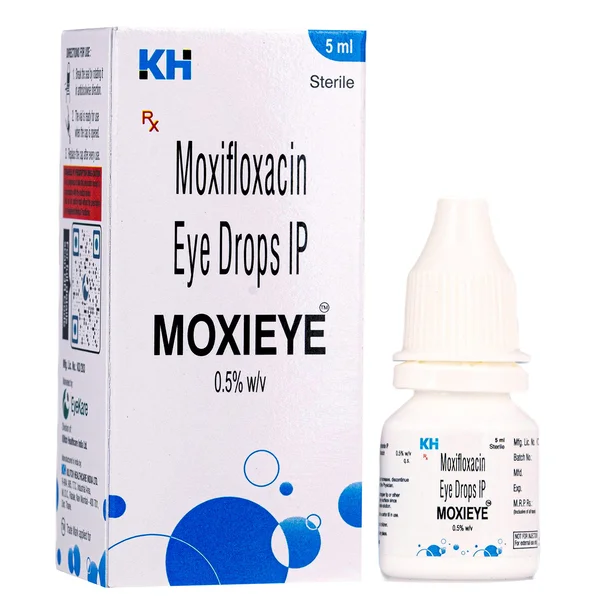 Moxieye 0.5% Eye Drops 5 ml, Pack of 1 Eye Drops
