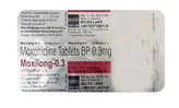 Moxilong-0.3 Tablet 15's, Pack of 15 TABLETS