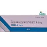 Moza 5 Tablet 10's, Pack of 10 TabletS