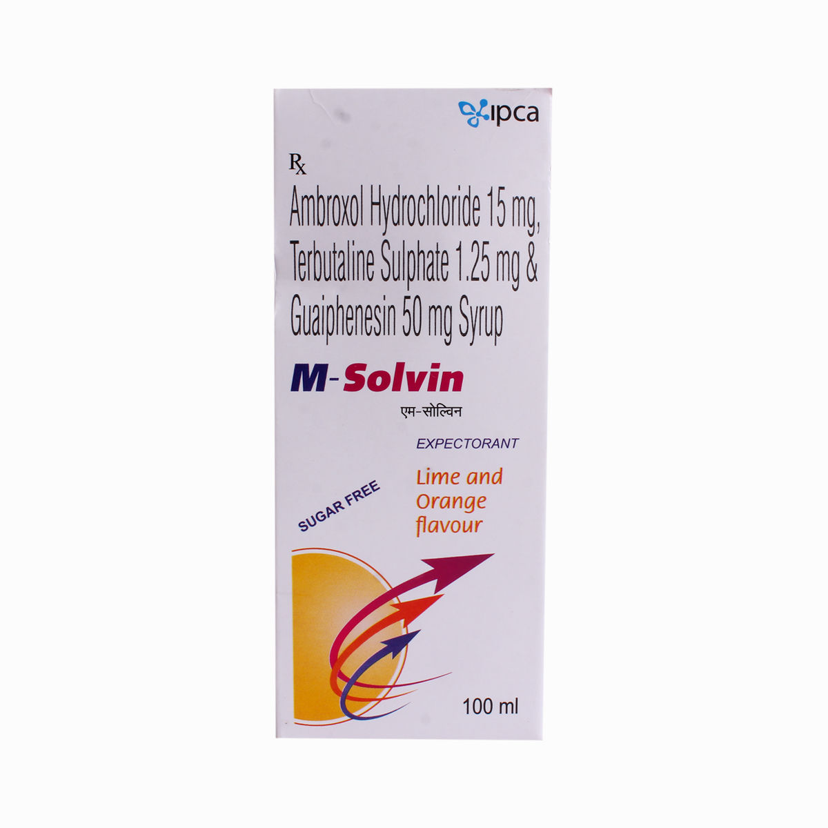 M-Solvin Expectorant 100 ml Price, Uses, Side Effects, Composition ...