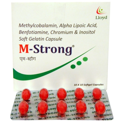 M-Strong Capsule 10's, Pack of 10 CAPSULES