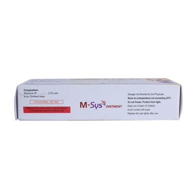 M-Sys 2%W/W Ointment 10gm, Pack of 1 OINTMENT