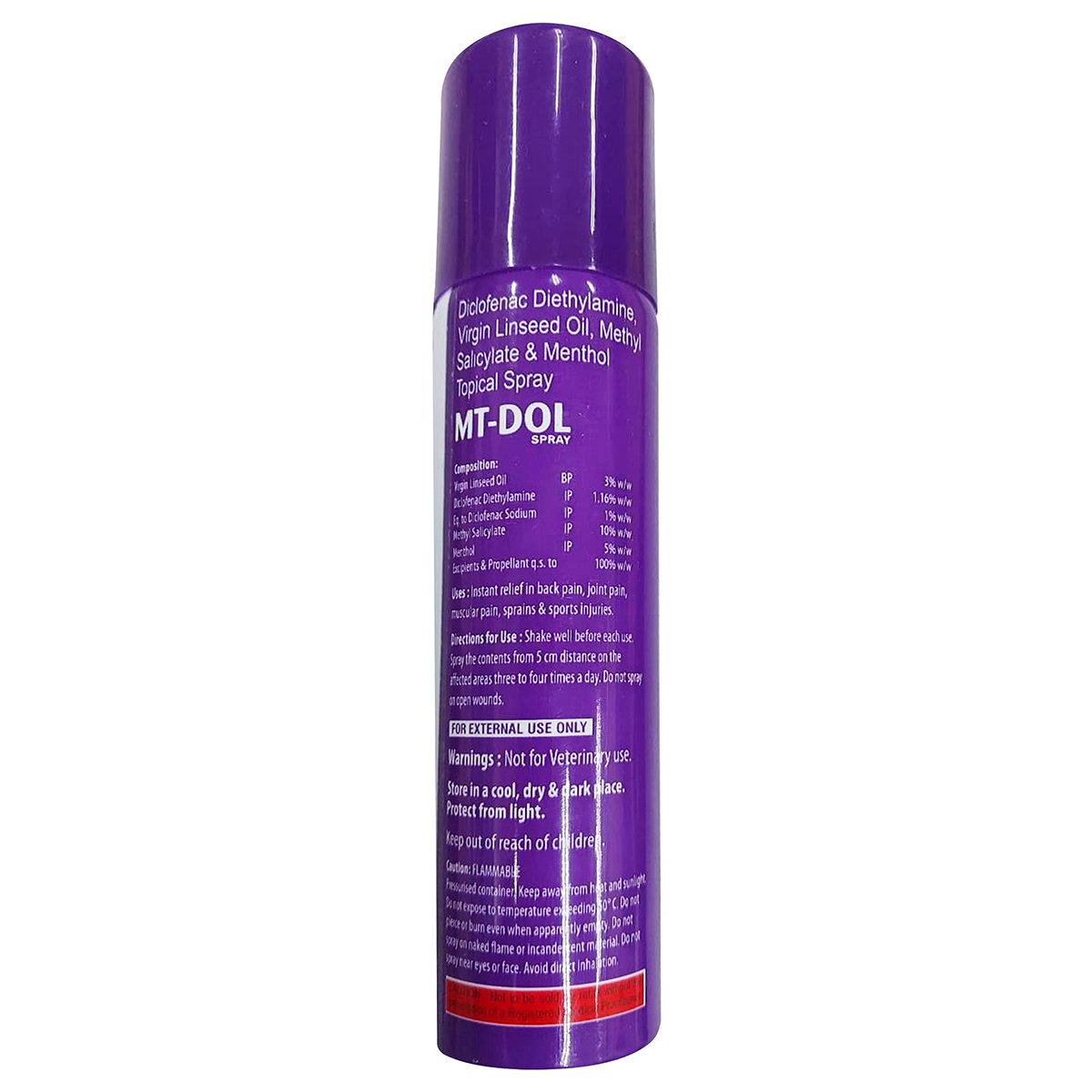 MT-Dol Spray 55 gm, Pack of 1 MT-Dol Spray 55 gm, Pack of 1