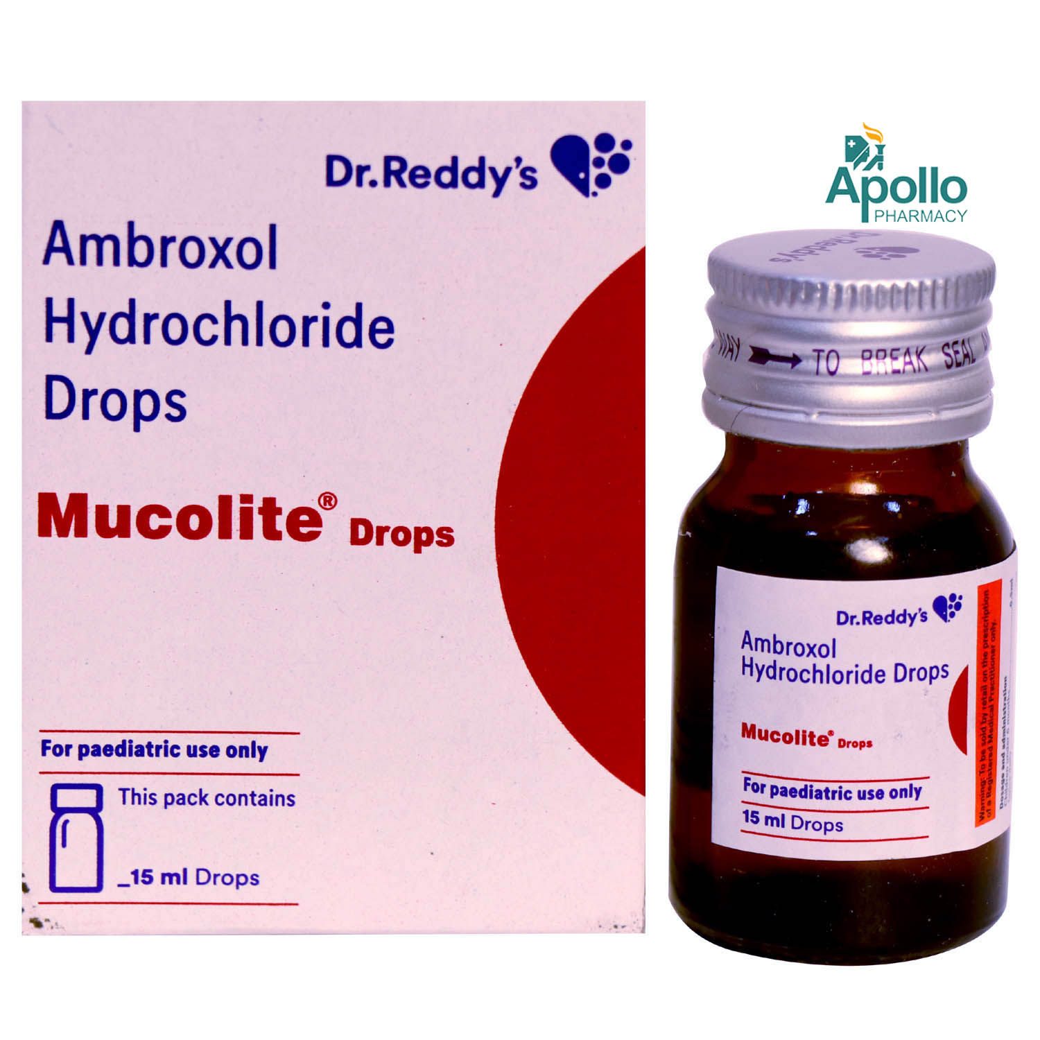 Mucolite Drops 15 ml Price, Uses, Side Effects, Composition Apollo