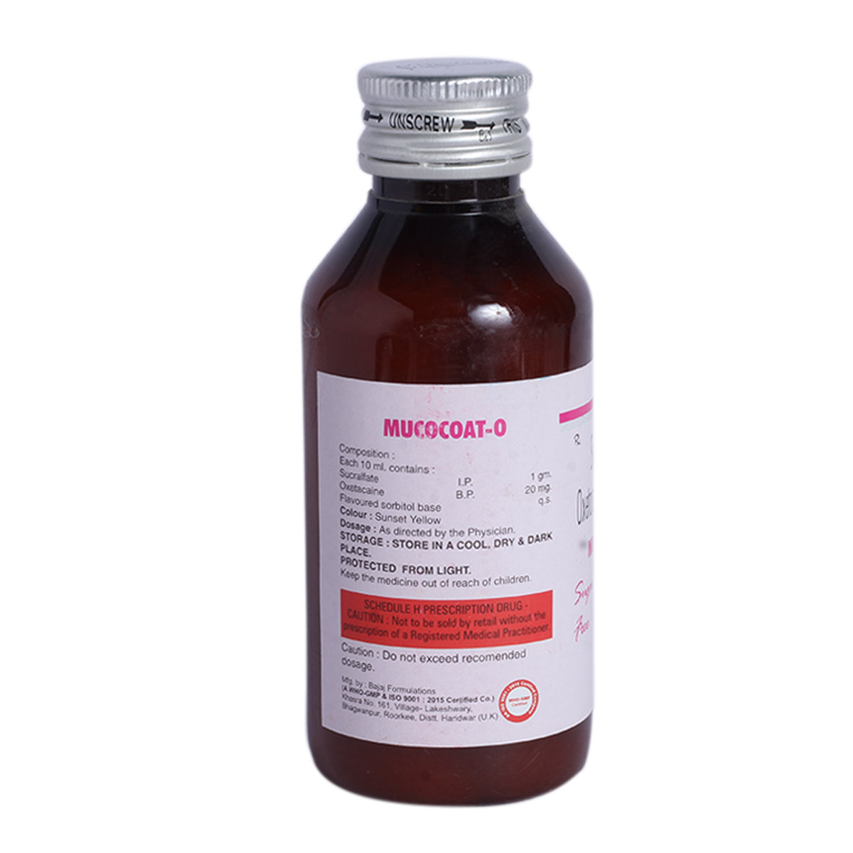 Mucocoat-O Suspension 100 ml, Pack of 1 Mucocoat-O Suspension 100 ml, Pack of 1