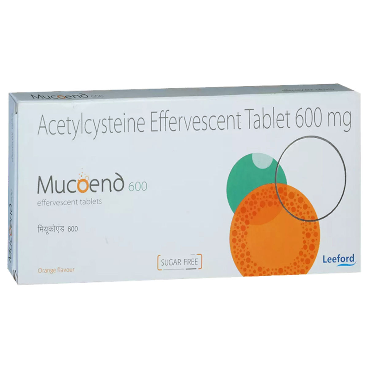 Mucomelt Buy Mucoend 600 Orange Flavour Effervescent Tablet online | Uses, Side ...