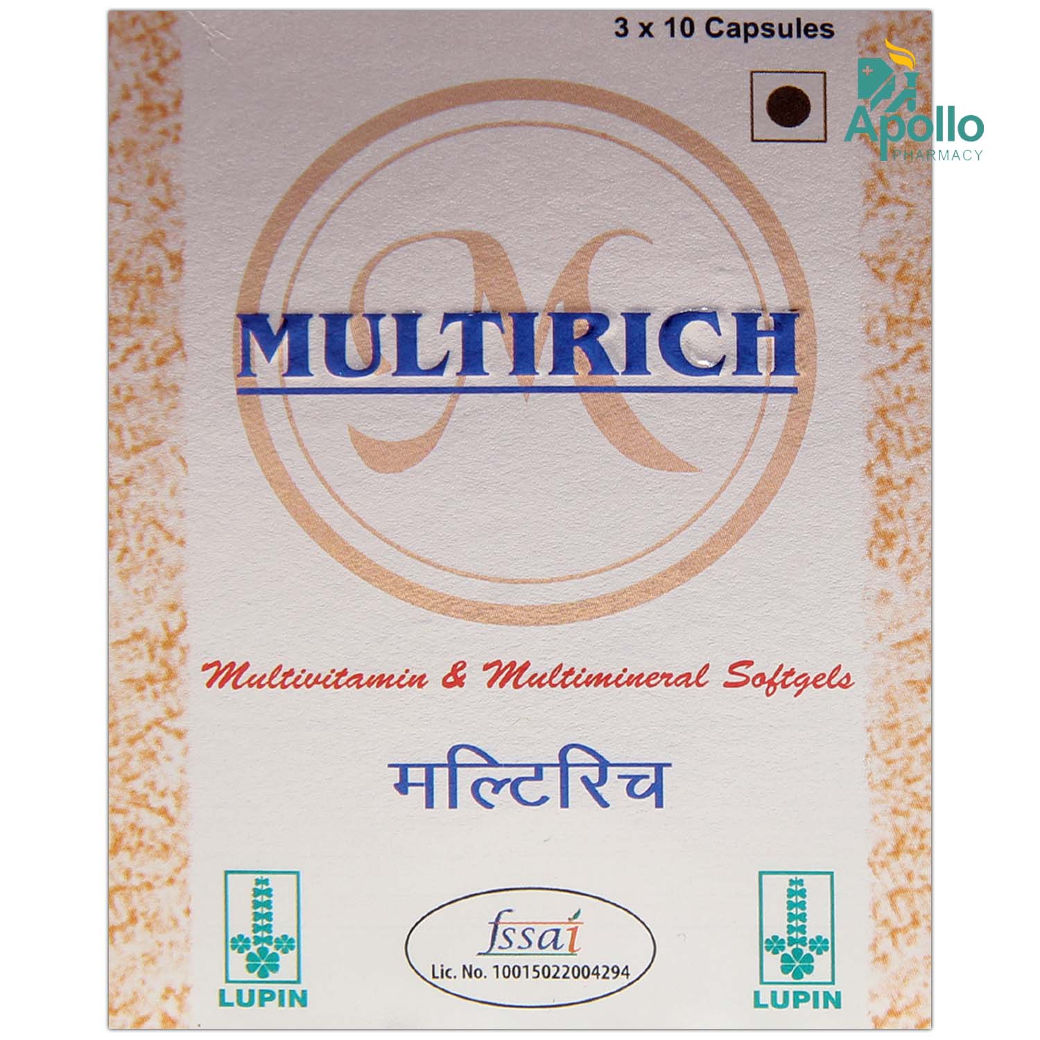 Multirich Capsule 10's, Pack of 10 Multirich Capsule 10's, Pack of 10