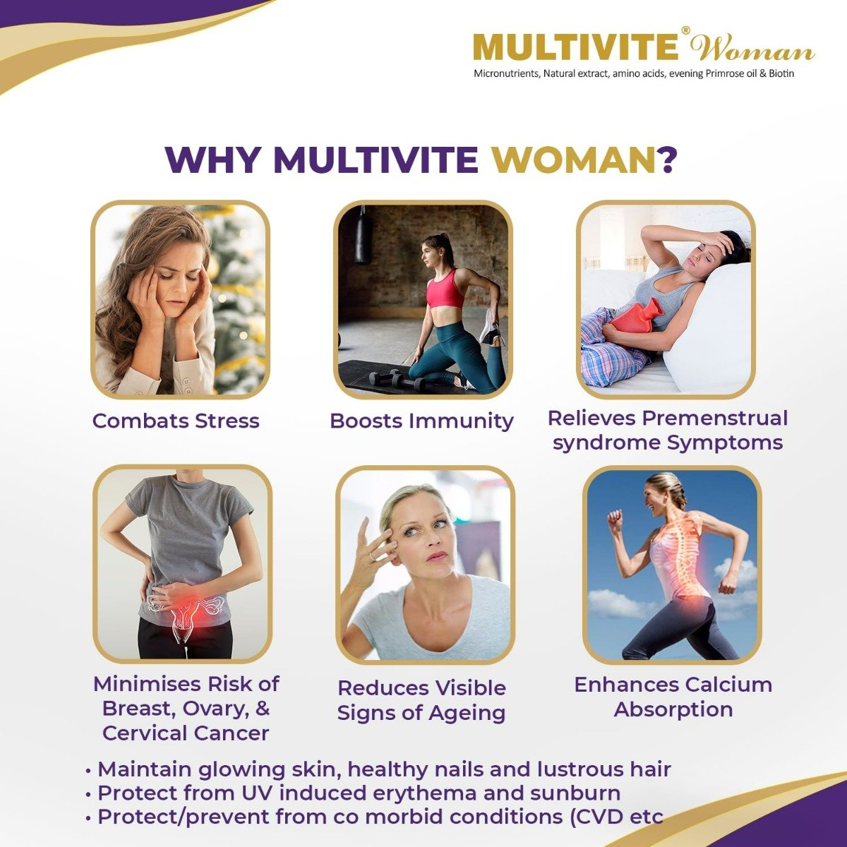 Multivite Woman Capsule 15's, Pack of 15 Multivite Woman Capsule 15's, Pack of 15