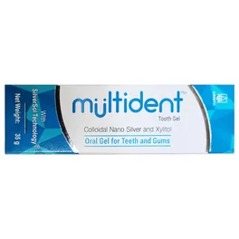 Multi Tech Toothpaste Buy Multident Tooth Gel, 35 gm | 19 Minutes Delivery | Apollo Pharmacy