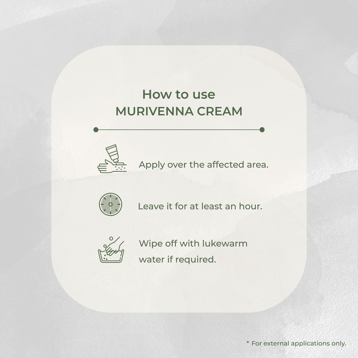 AyurVAID Murivenna Cream, 50 gm - Ayurveda First-Aid Cream for Cuts, Burns & Sprains, Pack of 1 AyurVAID Murivenna Cream, 50 gm - Ayurveda First-Aid Cream for Cuts, Burns & Sprains, Pack of 1