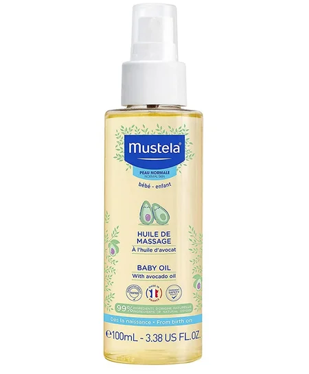 Mustela Baby Massage Oil, 100 ml