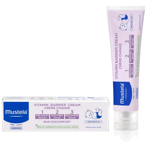 Mustela Vitamin Barrier Cream, 50 ml, Pack of 1
