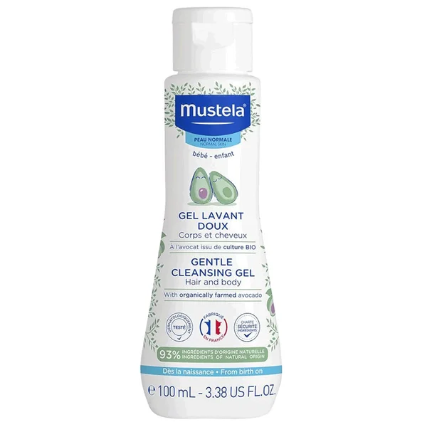 Mustela Gel Lavant Doux Gentle Cleansing Gel, 100 ml, Pack of 1