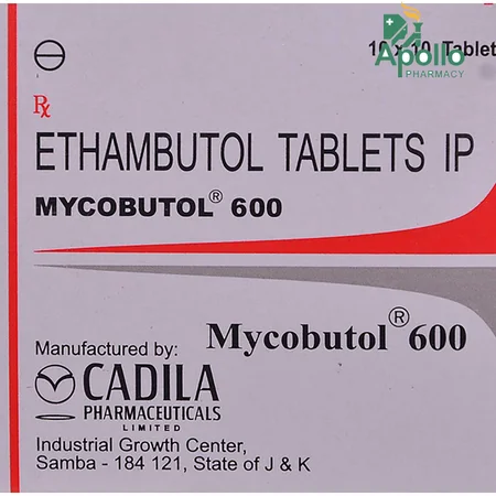 MYCOBUTOL 600MG TABLET