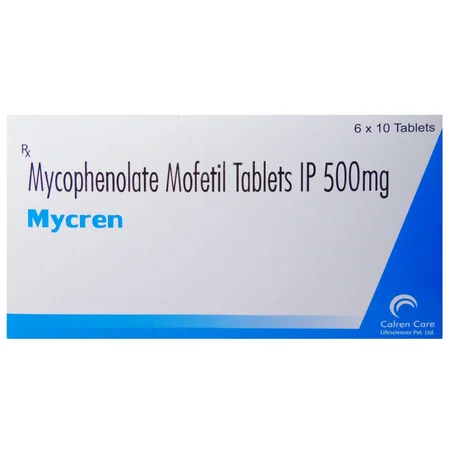 Mycren 500 mg Tablet 10's