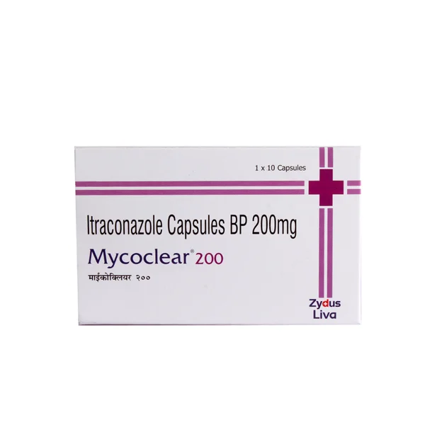 Mycoclear 200 Capsule 10's