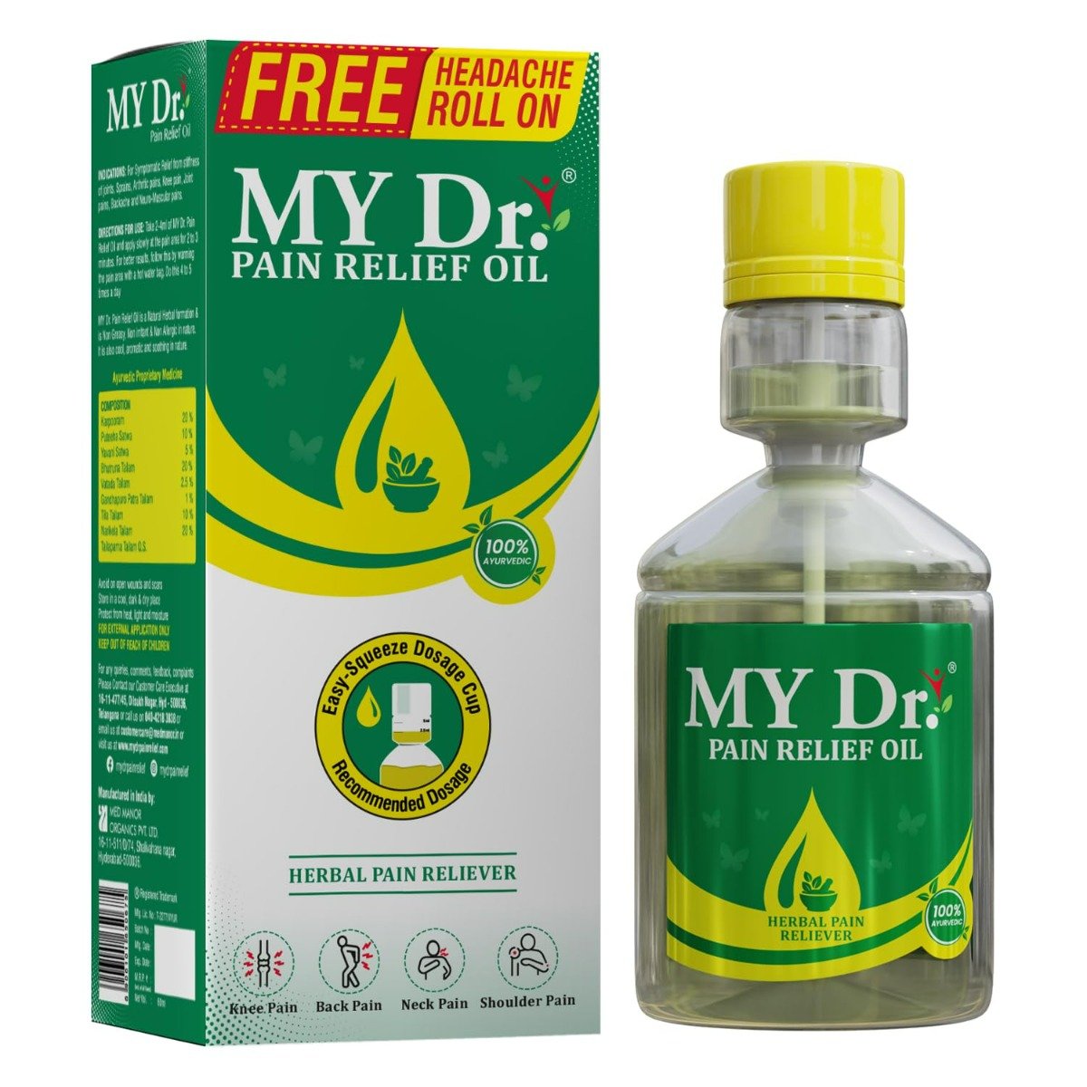 My Dr. Pain Relief Oil, 60 ml, Pack of 1 My Dr. Pain Relief Oil, 60 ml, Pack of 1