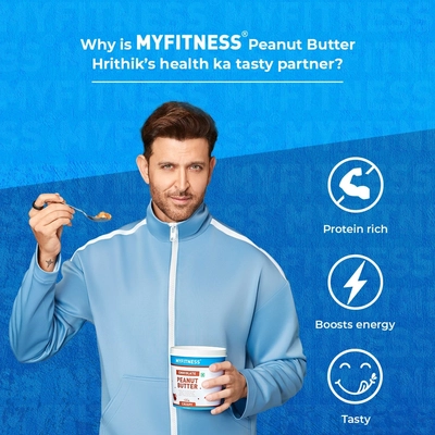 Myfitness Original Peanut Butter Crunchy, 510 gm, Pack of 1