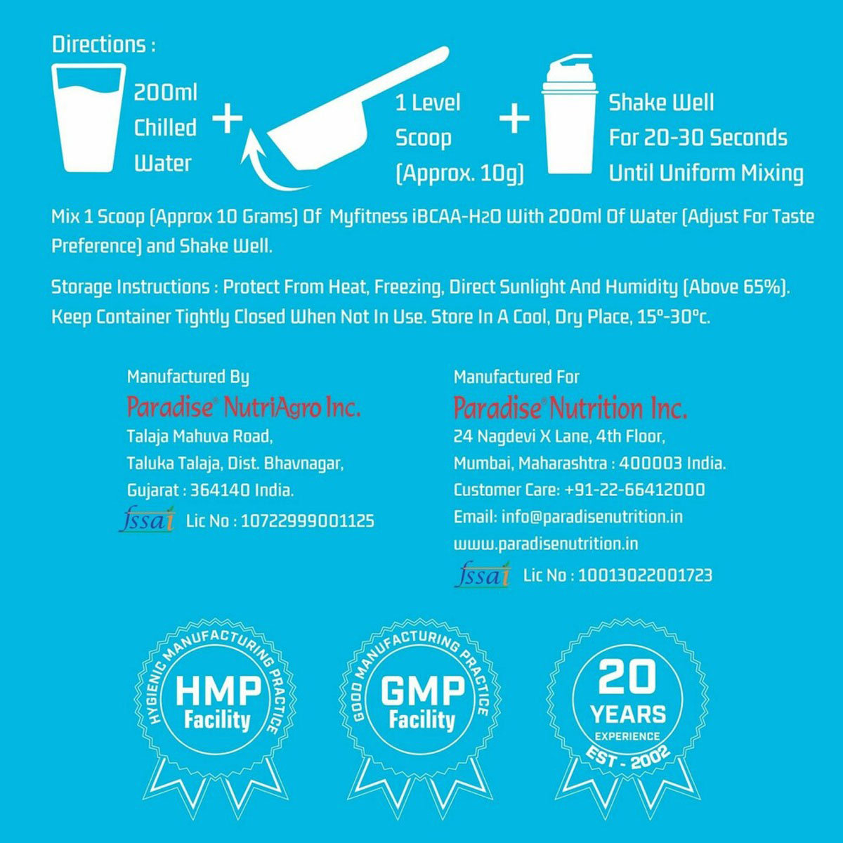 Myfitness iBCAA-H2O Icy Watermelon Flavour Powder, 300 gm, Pack of 1 Myfitness iBCAA-H2O Icy Watermelon Flavour Powder, 300 gm, Pack of 1