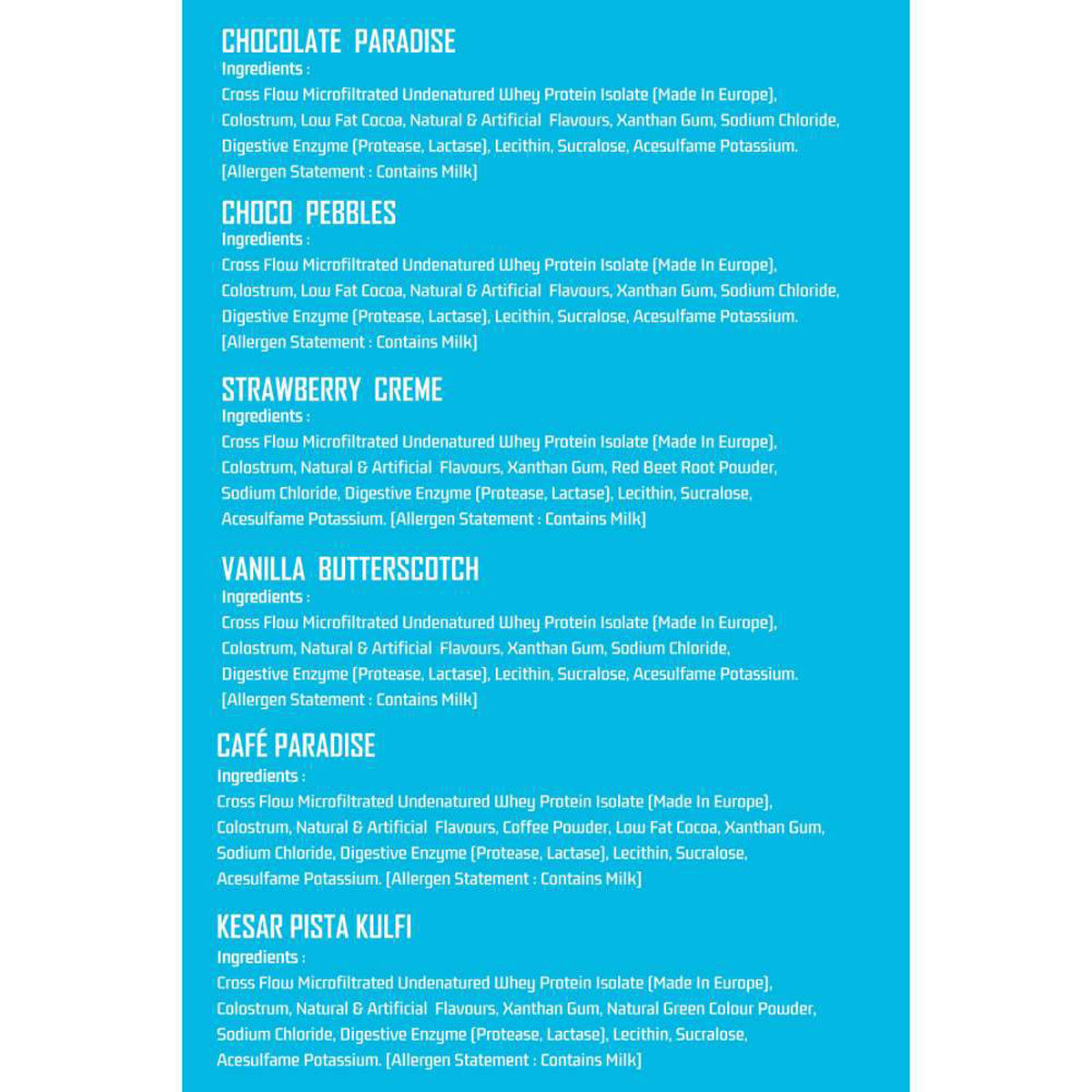 Myfitness iWhey-H2O Protein Kesar Pista Kulfi Flavour Powder, 1 kg, Pack of 1 Myfitness iWhey-H2O Protein Kesar Pista Kulfi Flavour Powder, 1 kg, Pack of 1