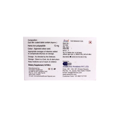 Myheme Tablet 10'S, Pack of 10