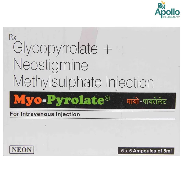MYO PYROLATE IV INJECTION, Pack of 1