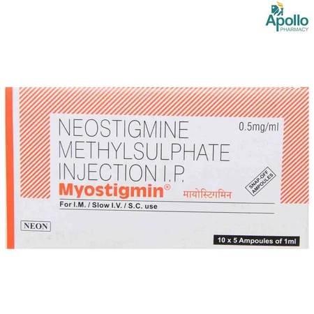 Myostigmin 0.5 mg Injection 1 ml