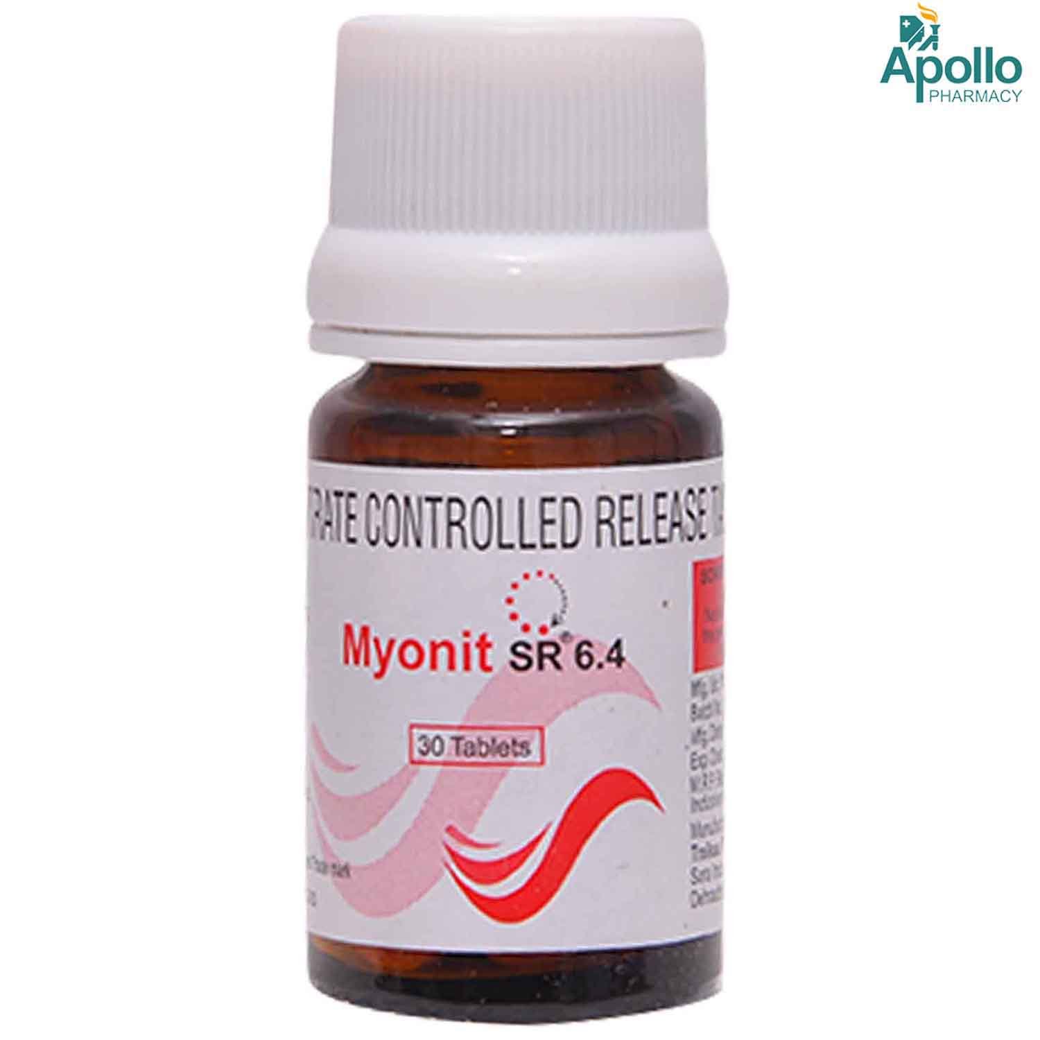 Myonit SR 6.4 Tablet 30's, Pack of 1 Tablet Myonit SR 6.4 Tablet 30's, Pack of 1 Tablet