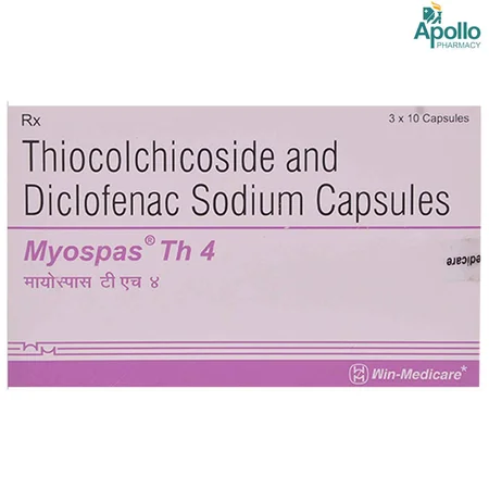Myospas TH 4 Capsule 10's