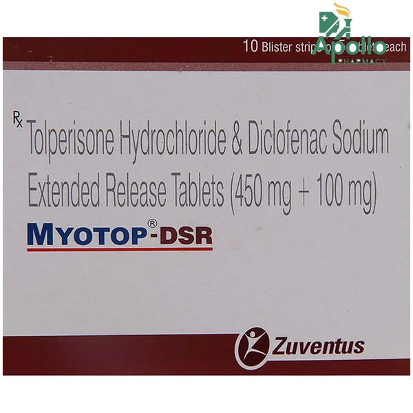 Myotop-DSR Tablet 5's, Pack of 5