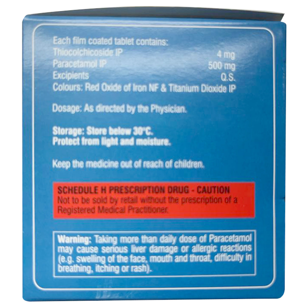 Myoril Plus Tablet 10's, Pack of 10 Myoril Plus Tablet 10's, Pack of 10